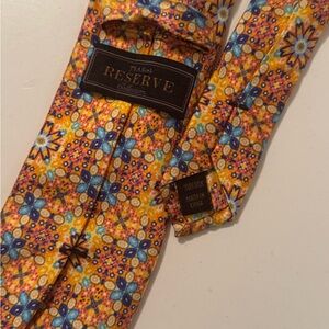 Colorful Floral Silk Tie